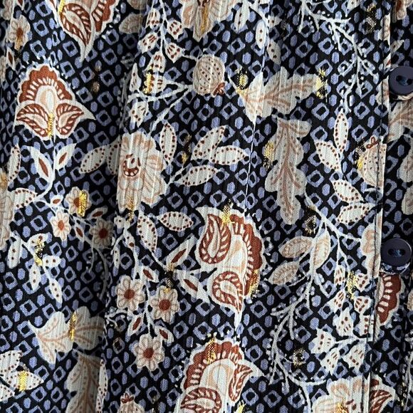 ZARA Kids | Blue | DRESS WITH RUCHING - Picture 5 of 11